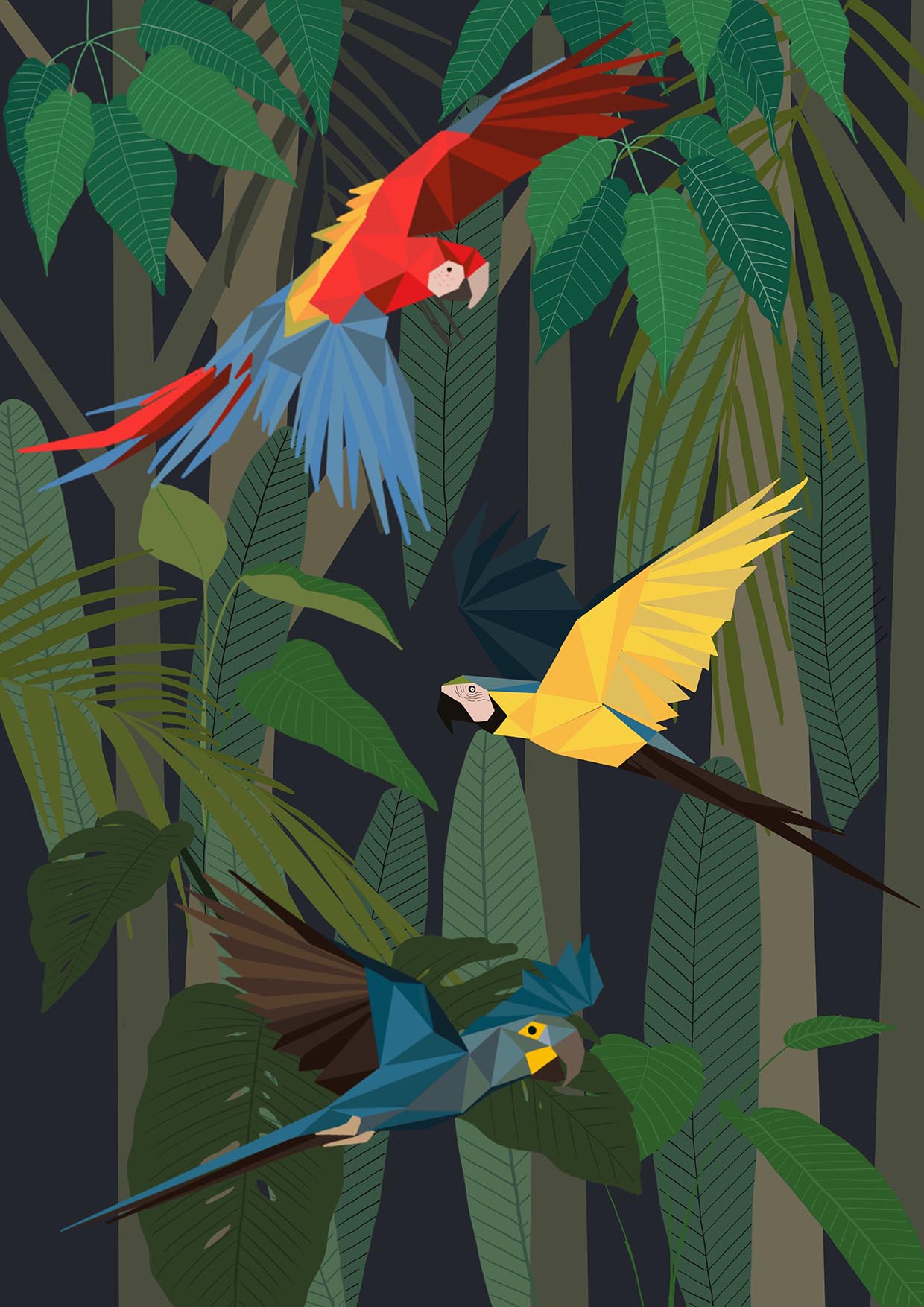 The flight of the forest 