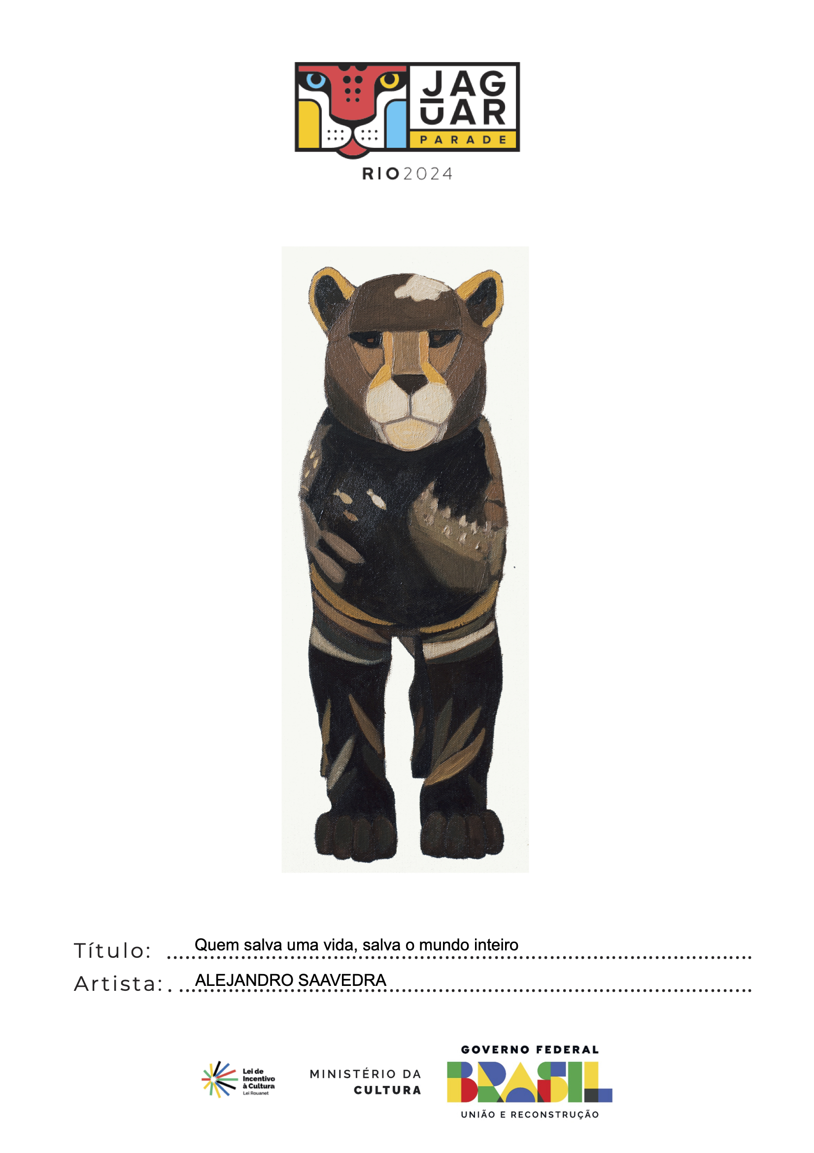 Quem salva uma vida, salva o mundo inteiro