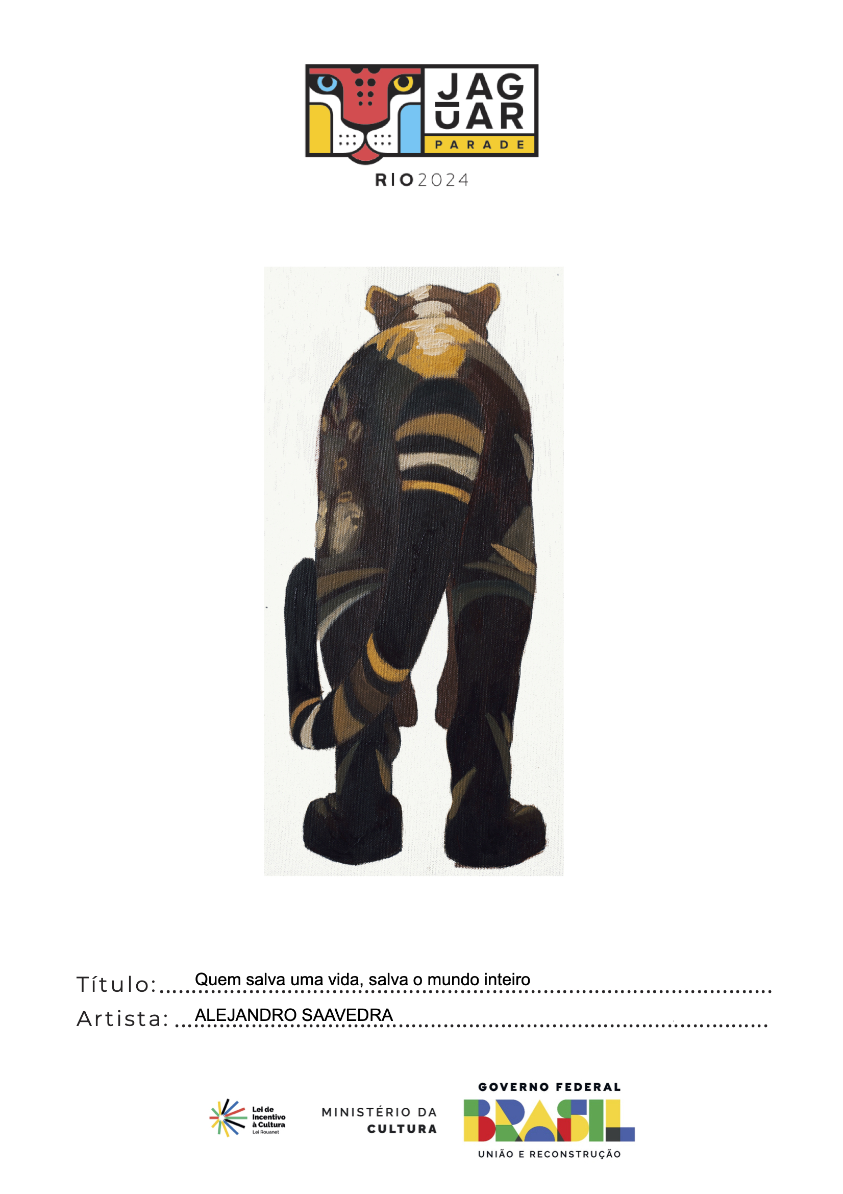 Quem salva uma vida, salva o mundo inteiro