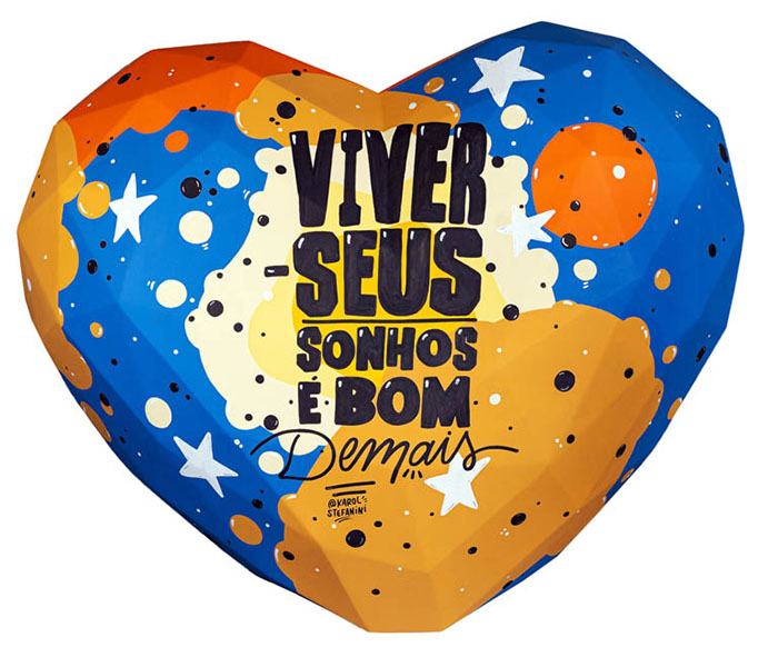 Sonhos, cores e amores.