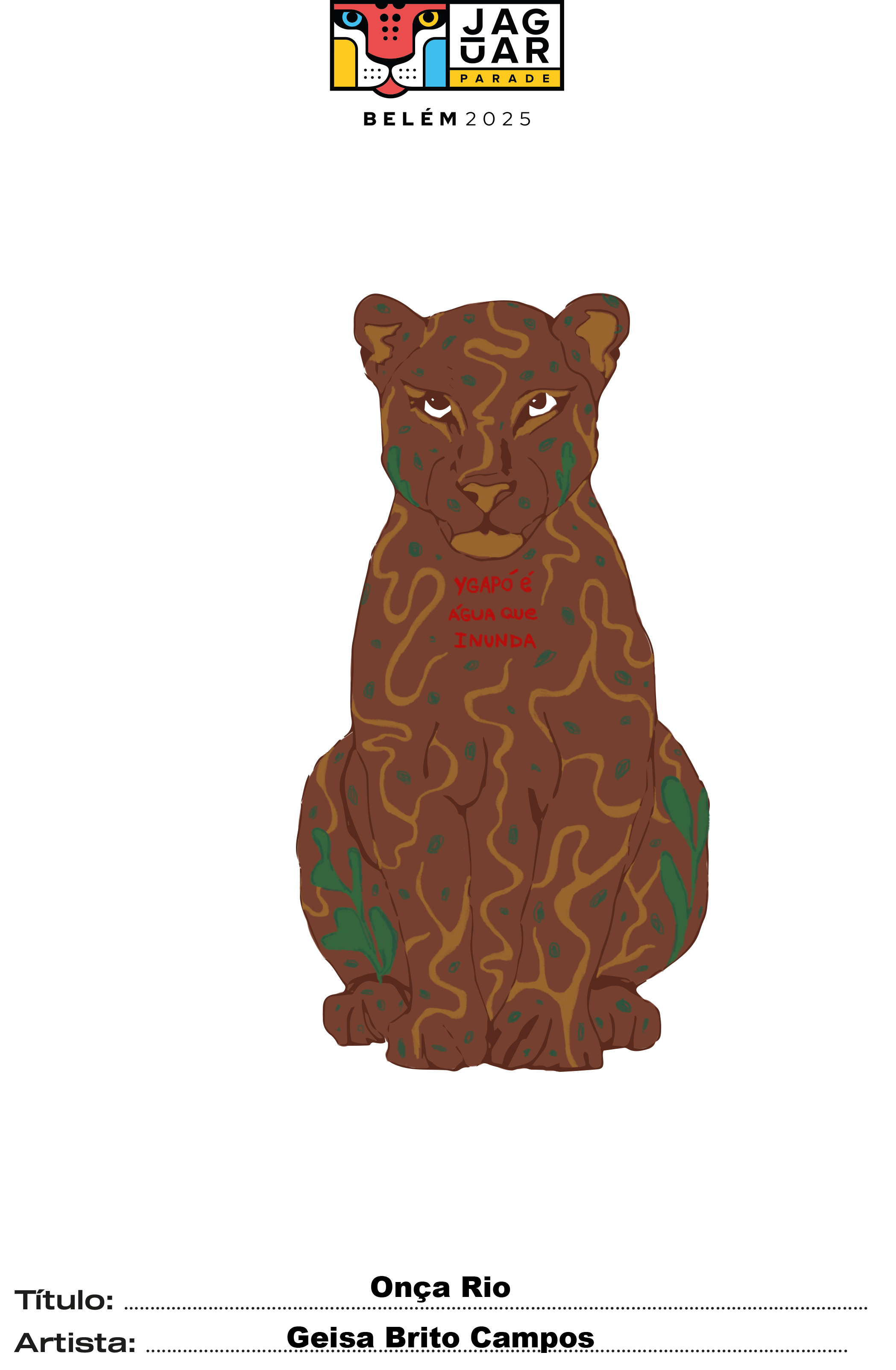 Onça Rio no Ygapó do Marajó