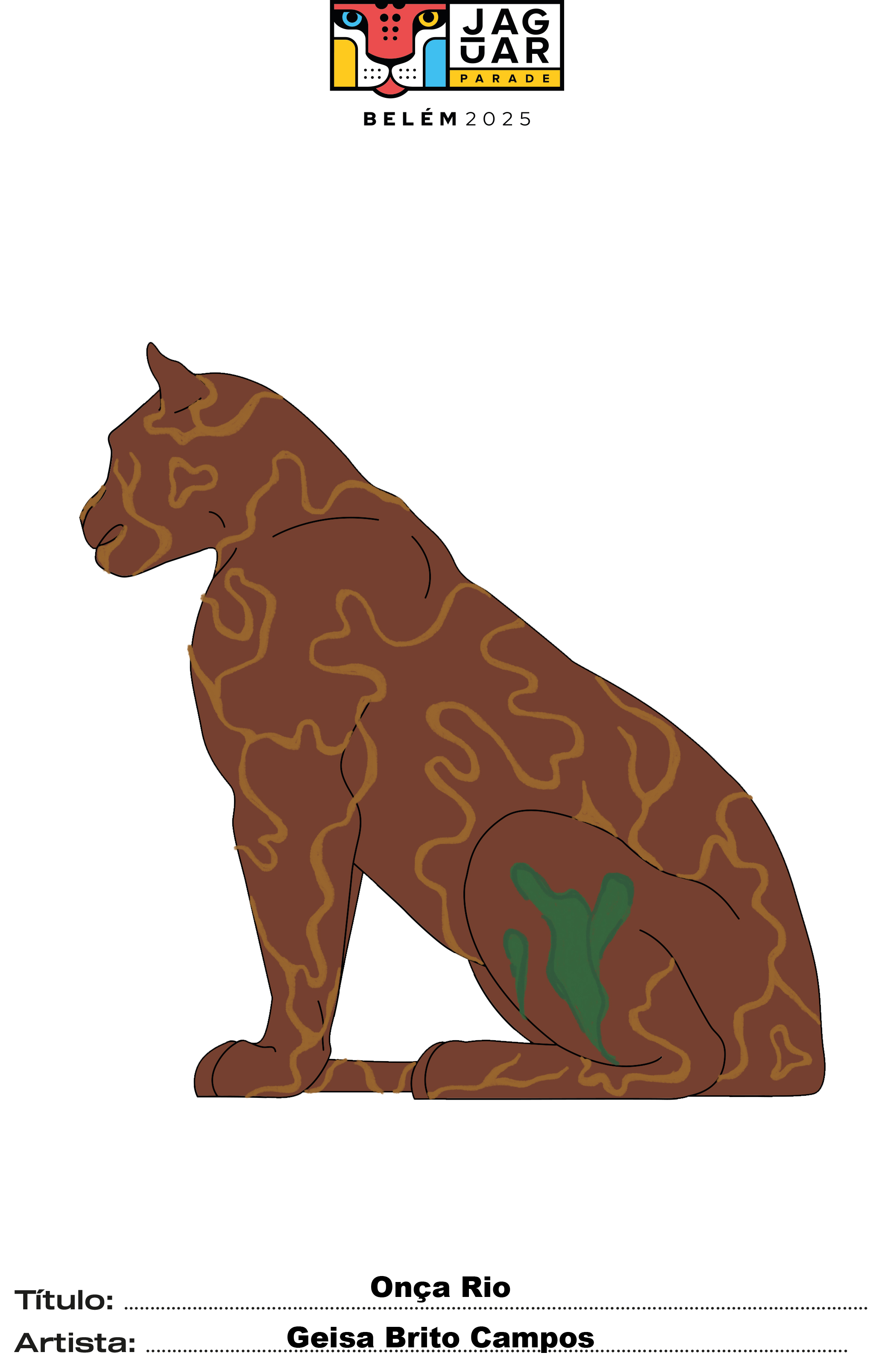 Onça Rio no Ygapó do Marajó